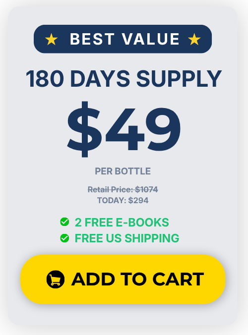 ZenCortex Best Value - 6 Bottles Bundle Six bottles of ZenCortex hearing support supplement with 2 free e-books and free US shipping for $49 per bottle.